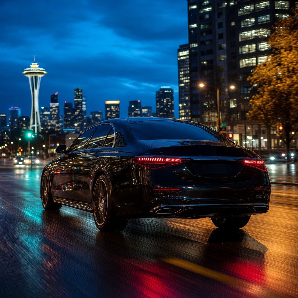 Seattle town car service black car