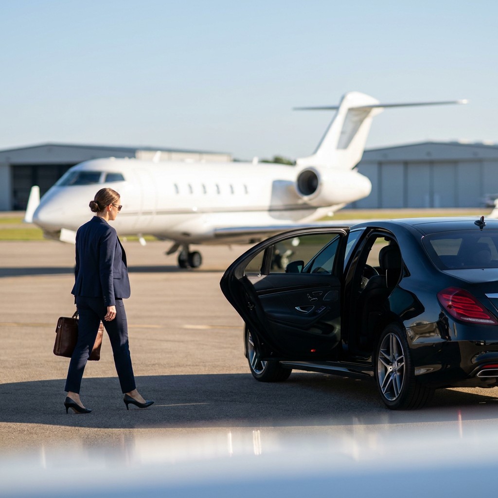 Paine Field airport car service black car