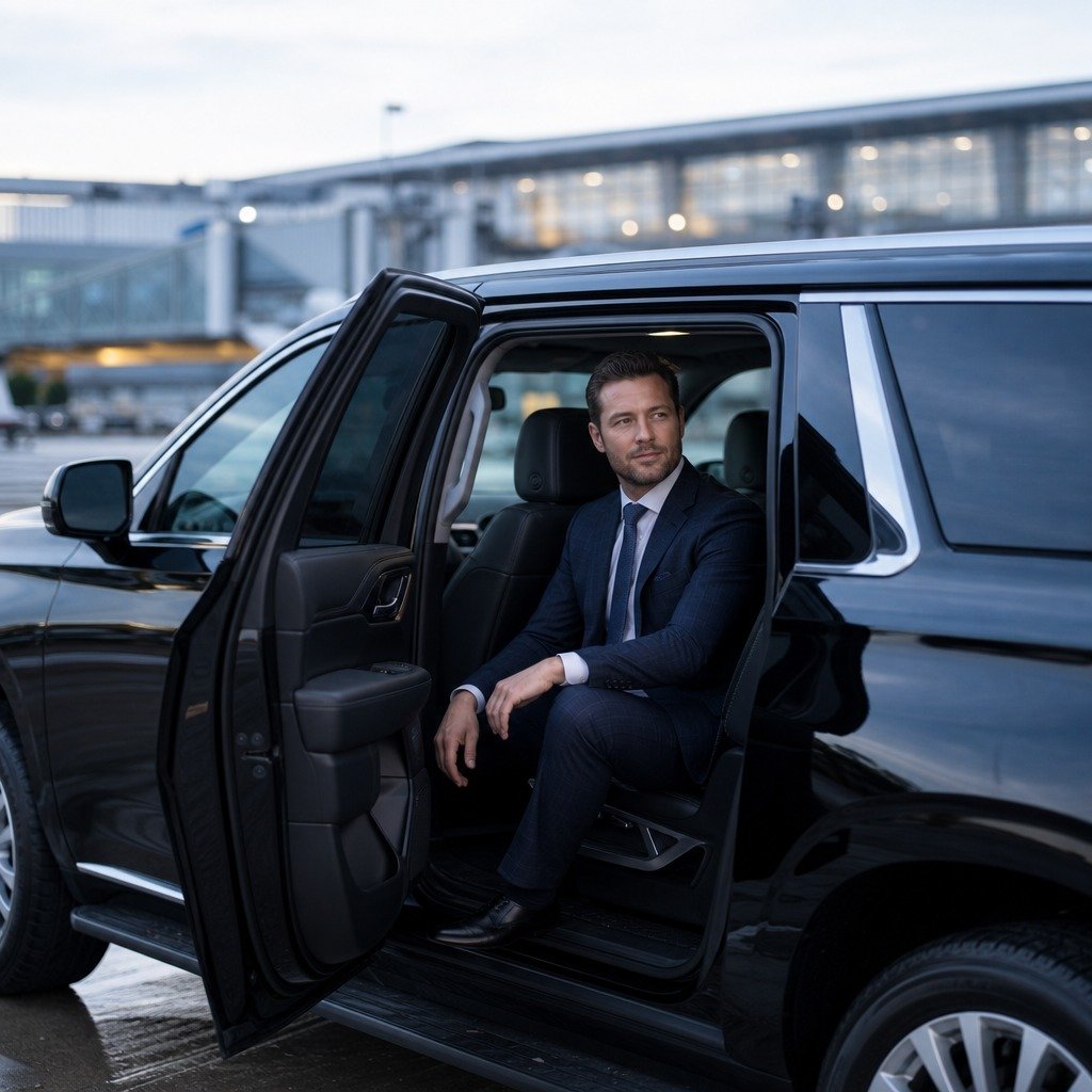 SeaTac Airport to Seattle car service black car